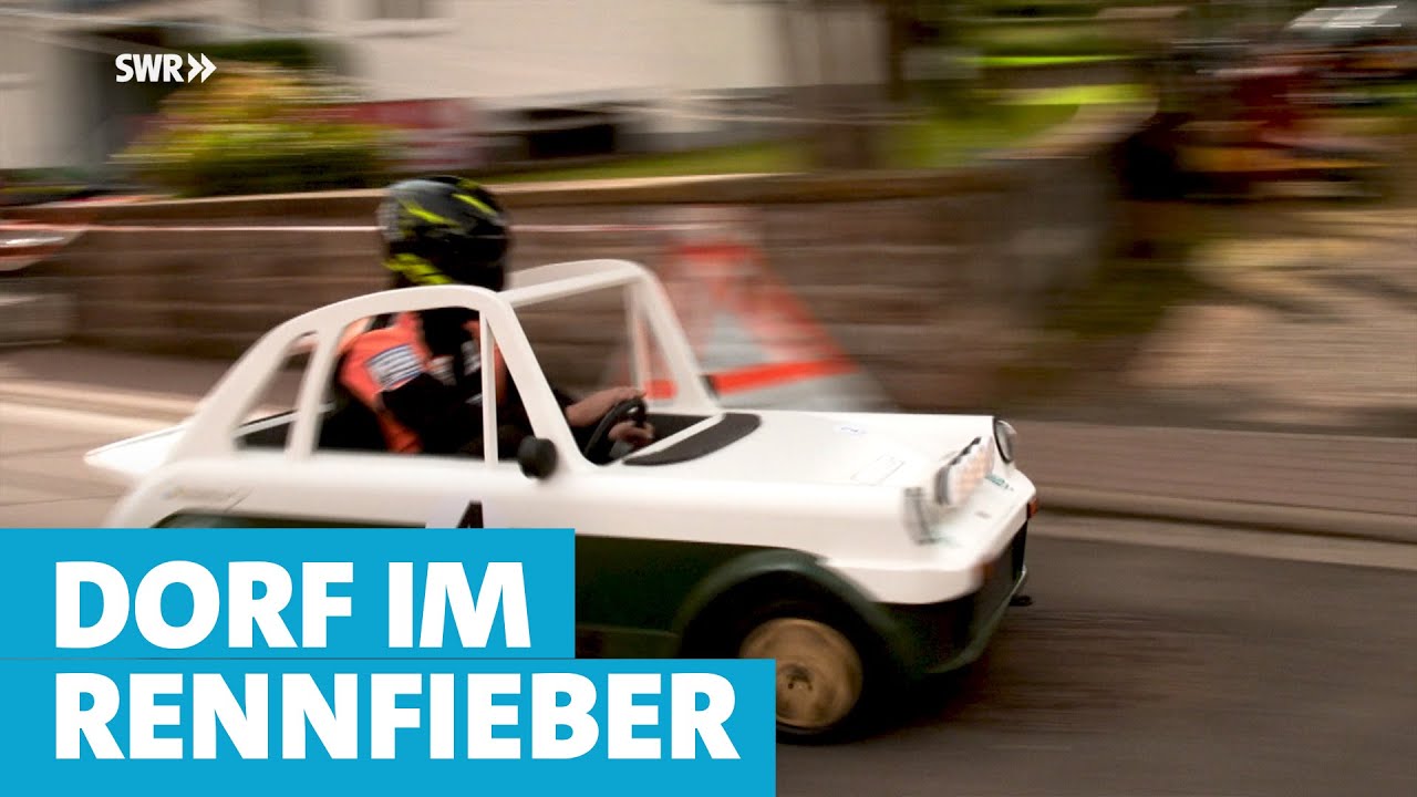 Die tollkühnen Männer in ihren coolen Seifenkisten - Wie eine Dorftradition wiederbelebt wird