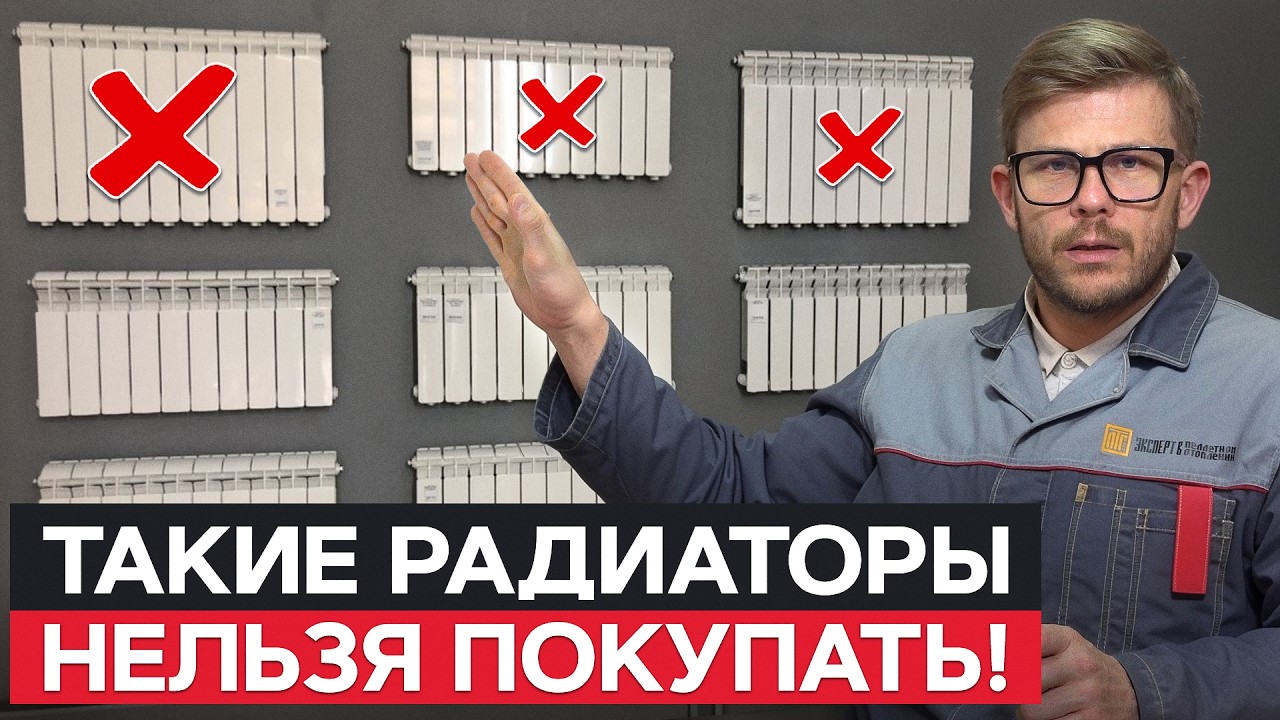 Об этом УМОЛЧАТ ПРОДАВЦЫ, а я расскажу! / Как выбрать ДЕШЕВЫЙ и НАДЕЖНЫЙ радиатор отопления?
