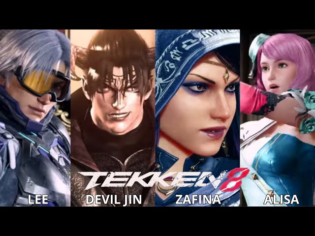 Tekken 8 Return of Legends Trailer Reveals Panda, Zafina, Lee Chaolan,  Alisa, and Devil Jin - mxdwn Games