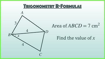 Trigonometry - Trigonometric R-Formulae Addition Formulae | O-Level Additional Math