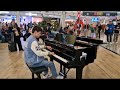 The Most Insane Time Inception Public Piano Performance