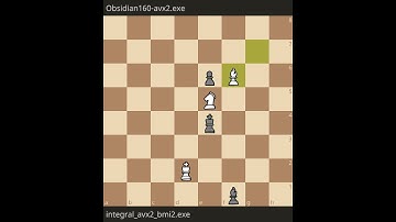 Integral vs Obsidian #chess #chessbot