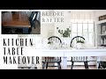 Table Makeover ~ Kitchen Table Redo ~ Painted Furniture ~ Farmhouse Table