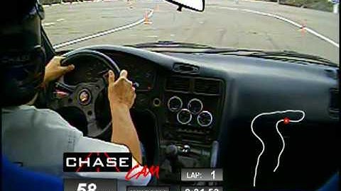 ChaseCam: Sprint Stage with Dashware overlay