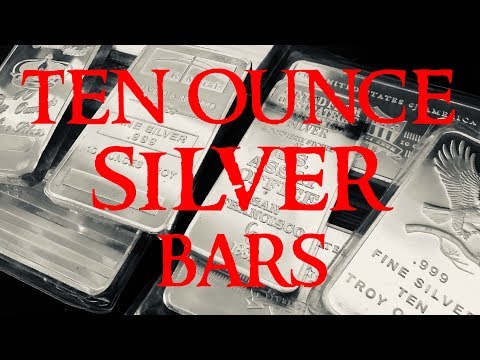 10 Ounce Silver Bars - Are They Good For Silver Stacking?