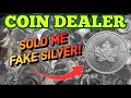 Fake silver from a fellow coin dealer