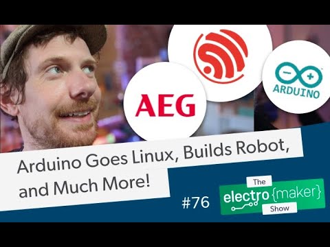 Arduino Goes Linux, Builds Robot, and Much More!