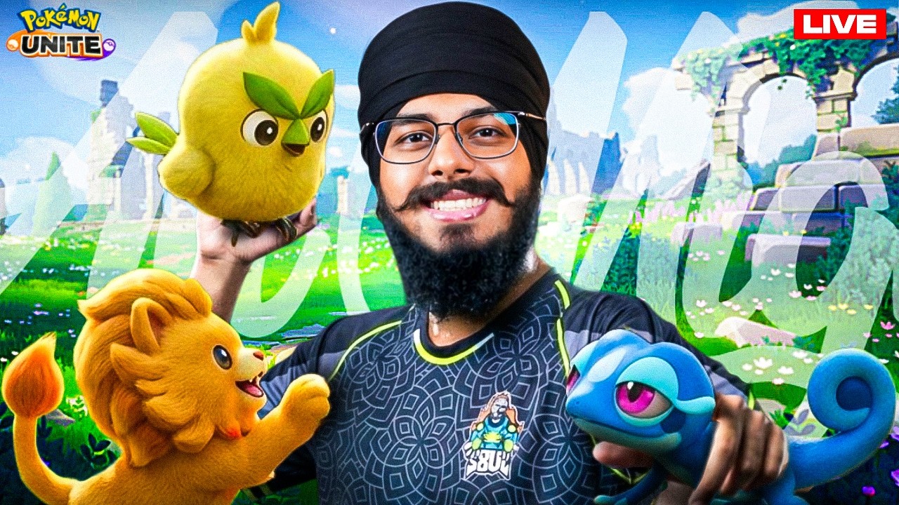 KONSA POKEMON CHOOSE KARE! Pokemon Unite Live #iQOOZ11x #iQOO #iQOOS8UL