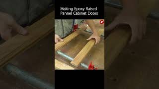 Epoxy Raised Cabinet Doors #shorts