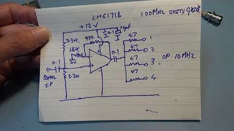 10 MHz distribution amplifier construction
