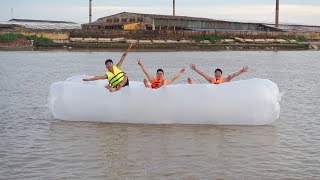 Ntn - Chế Tạo Thuyền Bong Bóng Khổng Lồ Crafting A Giant Bubble Boat