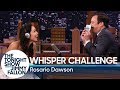 Whisper Challenge with Rosario Dawson