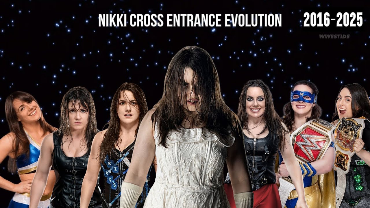 Nikki Cross Entrance Evolution (2016-2025)