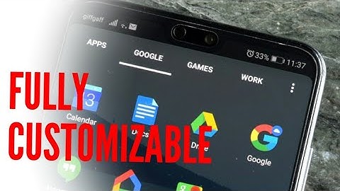 How to fully customize your Samsung Note 8 phone  home screen