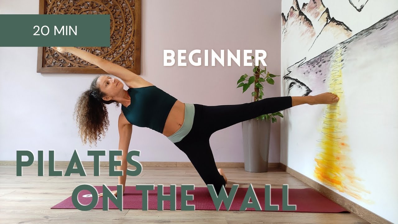 20 MIN FULL BODY PILATES WALL WORKOUT FOR BEGINNERS 