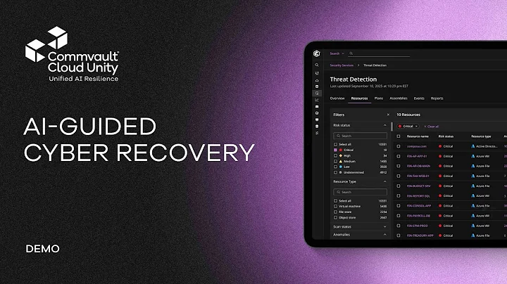 AI-Guided Threat Detection & Cyber Recovery | Walkthrough