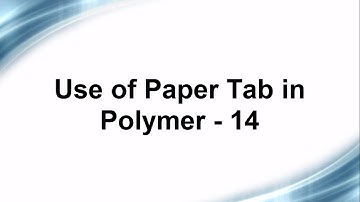 Free Phonegap + Android Material Design using Polymer - Use of Paper Tab in Polymer - 14