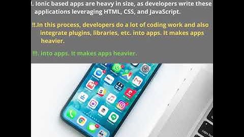 Advantages and Disadvantages of Ionic Mobile App Development 1