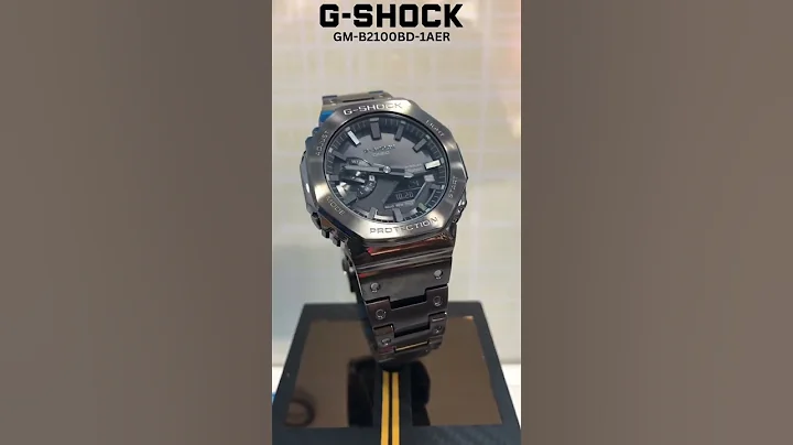 G-Shock Full Metal 2100 Series Black IP Bracelet Watch | GM-B2100BD-1AER | #shorts #gshock #watch