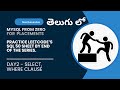 Learn MYSQL from Zero | Day 2 | Telugu