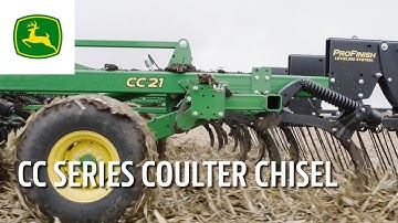 Productive Primary Tillage | The John Deere CC Series Coulter Chisels