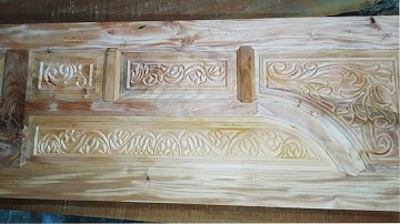 Amazing Pitcher Bed Design By CNC Router Machine! woodworking carving Art