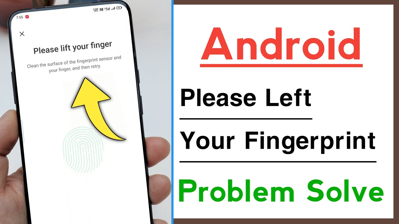Hand Disable Problem Android Device Please Lift Your Finger Problem Solve - YouTube