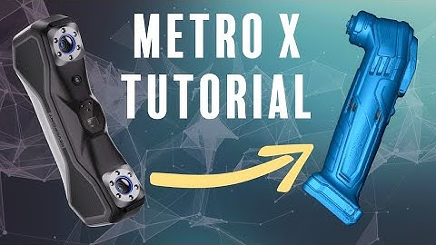 Revopoint Metro X Tutorial – Scanning with Cross & Parallel Lines (Multitool Example)