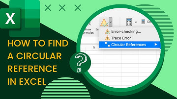 How To Find A Circular Reference In MS Excel (Quick And Easy Guide)