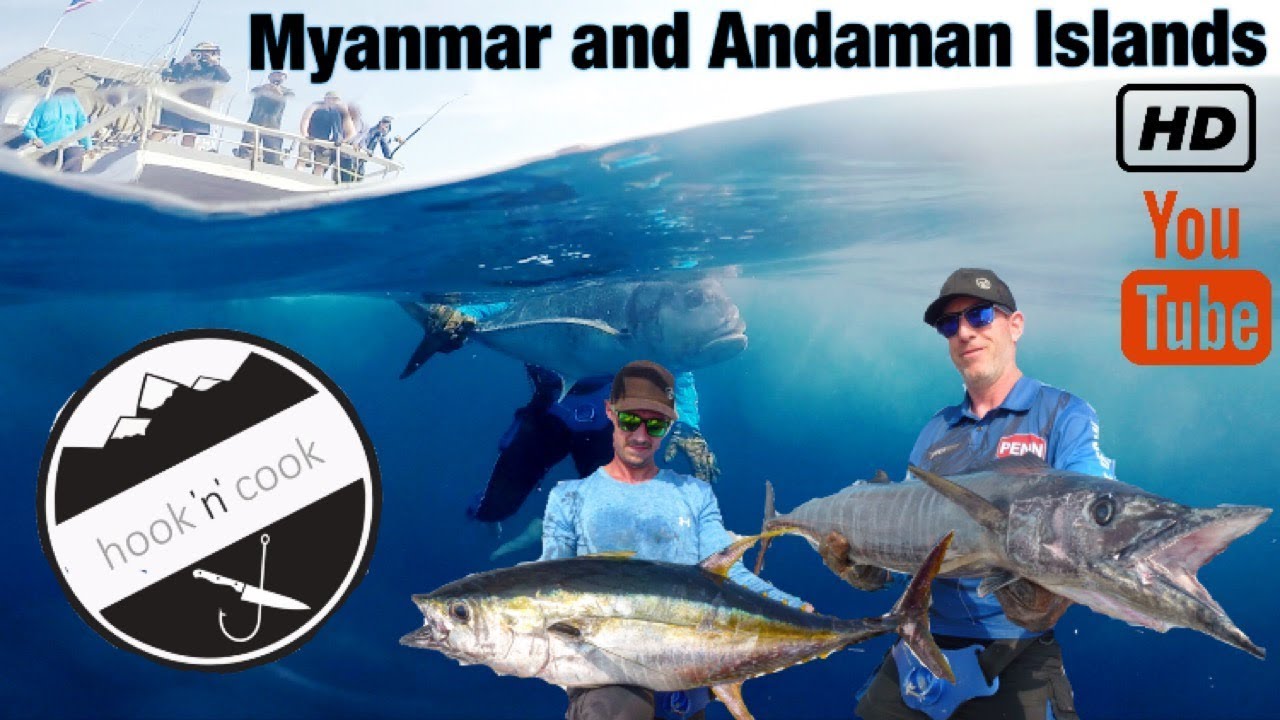 ⁣Liveaboard Fishing Myanmar and Andaman Islands 2019