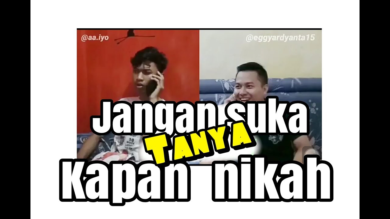 jangan suka tanya kapan nikah [ comedy vidgram ] 