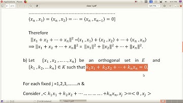 Class 1 Orthonormal Sets