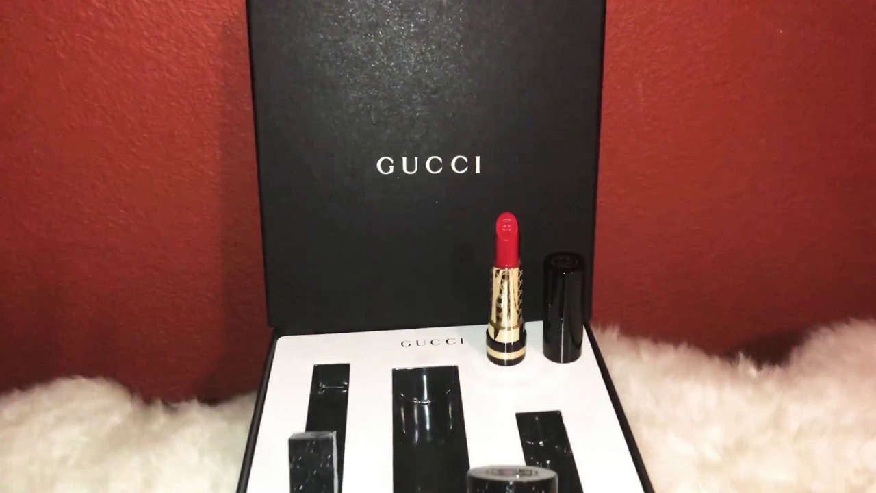 Gucci Makeup Gift Set reveal! | Lux 