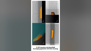 Mesh morphing technique with a sea keeping application - OpenFOAM simulation