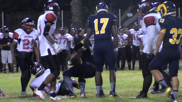 High School Football: Long Beach Millikan vs Artes...