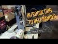 Knife Knowledge/Knife Basics - introduction to belt sander for knife sharpening.