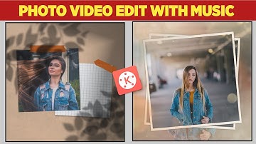 How To Make Slideshow Video In Kinemaster | How To Make Photo Video With Music In Kinemaster