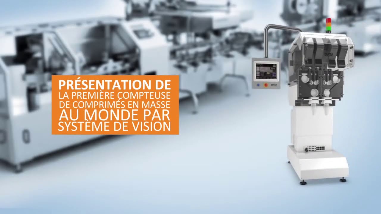 ICU 280 compteuse de comprimés en masse au monde par système de vision