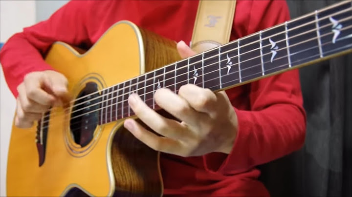 Because You Loved Me Guitar version - Guitar performance video thumbnail