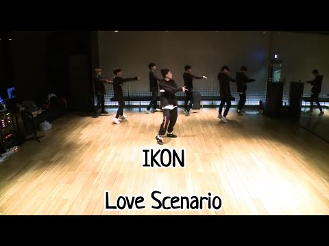 IKON Love Scenario DANCE TUTORIAL SLOW MIRRORED 