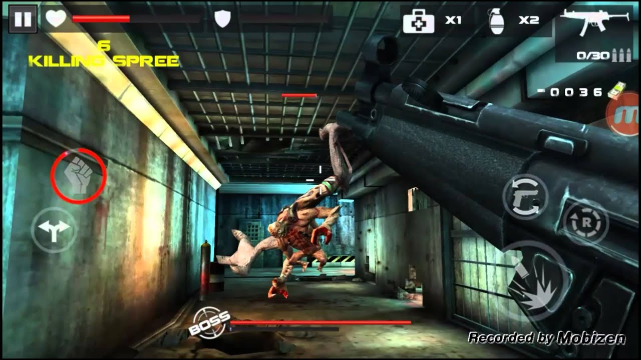 Dead Target 2 Android Level 23 Big Boss Zombie - YouTube