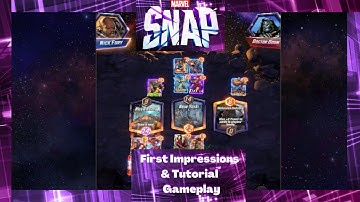 Marvel: Snap | First Impression & Tutorial | Gameplay - Tytan Solarspike Gaming