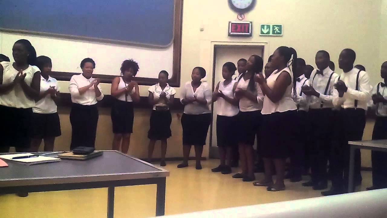 NWU Gospel Choir   Ntate nthole morwalo