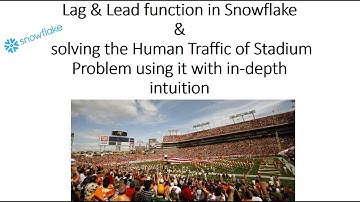 Lag & Lead function in Snowflake