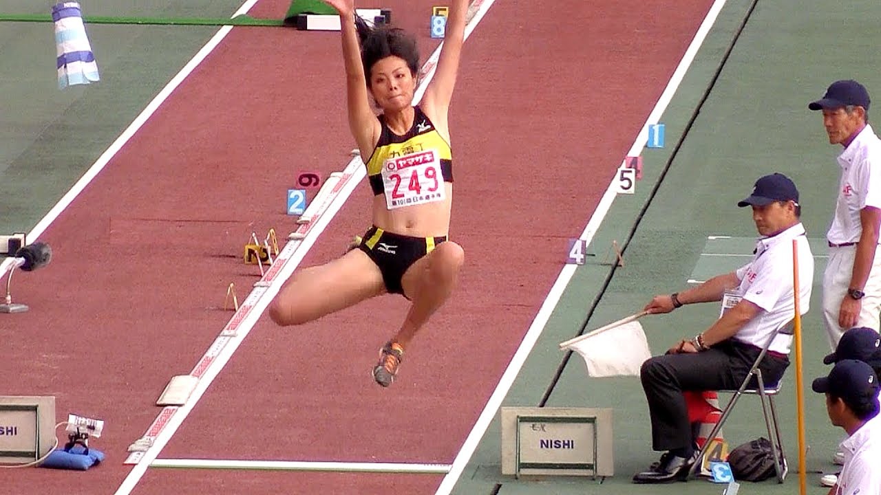 女子走幅跳 高校生 高良彩花が初v 第101回日本陸上競技選手権大会 Youtube