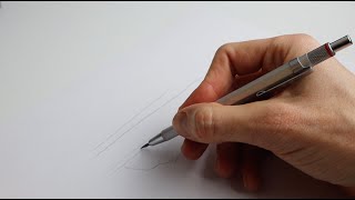 How to Hold + Control Your Pencil for Architectural Sketching