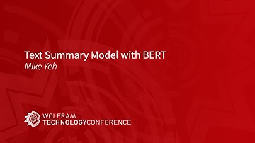 Text Summary Model with BERT