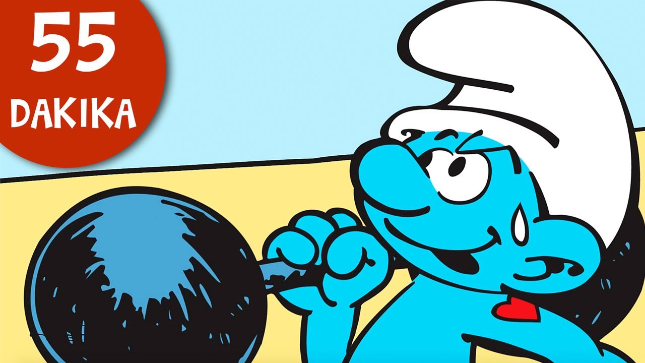 55 dakika uzunluğunda Şirinler • Güçlü Şirin 💪 • Şirinler