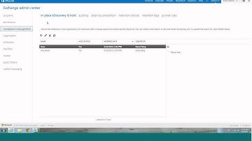 Microsoft Exchange Online Overview
