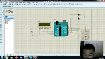 Membuka alat kunci pintu dengan password menggunakan arduino dan keypad di proteus
